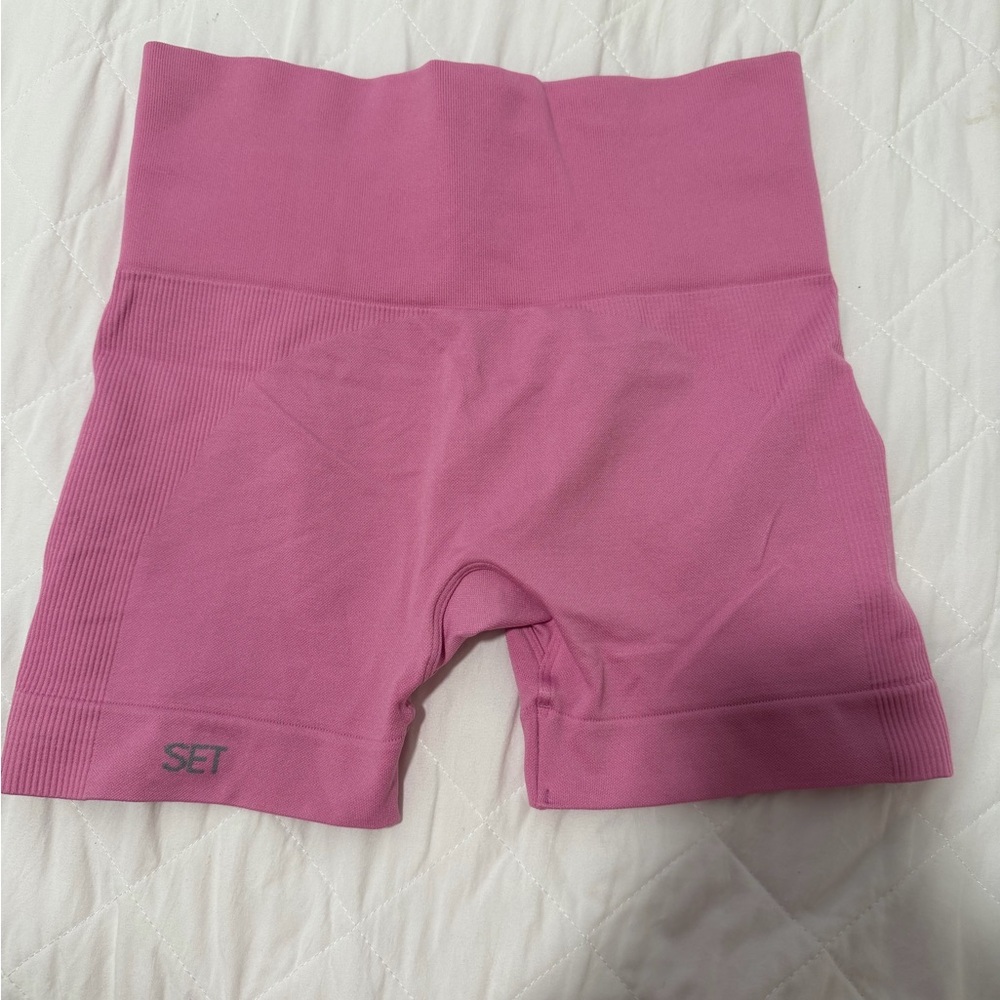 SET Active Pink Bike Shorts